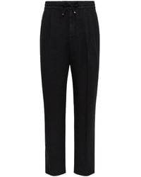 Brunello Cucinelli - Linen Trousers - Lyst