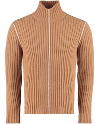 BATUOS Mens Turtleneck Sweater Ribbed Knit Long Sleeve Slim Fit Thermal Pullover 