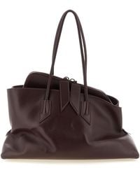 The Attico - Bovine Leather Shoulder Bag - Lyst