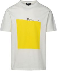 A.P.C. - Cotton T-Shirt - Lyst