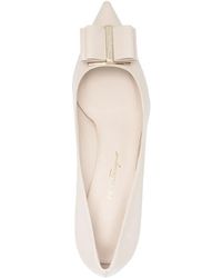 Ferragamo - Ferragamo Ornament Pump - Lyst