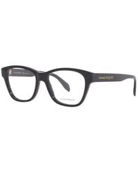 McQueen - Eyeglasses Square Full Rim, - Frame And Clear Demo Lens Am0306O004 - Lyst