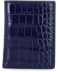 Tom Ford - Croc-Embossed Leather Cardholder - Lyst