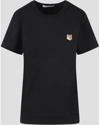 Maison Kitsuné - Fox Head Patch T-shirt - Lyst