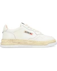 Autry - Medalist Low-Top Sneakers Cow Hide Trainers - Lyst