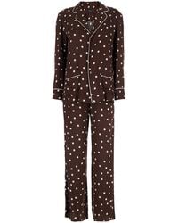 Le Plain - Polka Dot Suit Silk Blend Trouser Suits - Lyst
