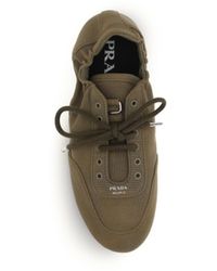 Prada - Sneakers Collapse Upper: Cotton Trainers - Lyst
