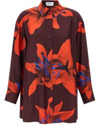 McQueen - Silk Shirt - Lyst