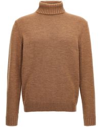 Zanone - Wool Turtleneck Sweater - Lyst