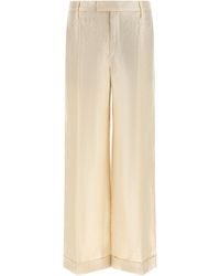 Brunello Cucinelli - Linen Casual Pants - Lyst