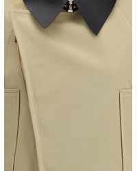 Givenchy - Cropped Caban Coat Inner: Cotton Jacket - Lyst