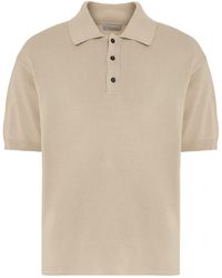 Ferragamo - Knitted Polo Shirt - Lyst