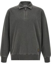 Carhartt - Long Sleeve Quarter-Zip Polo Shirt - Lyst