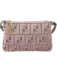 Fendi - Monogram Ff Clutch Ba - Lyst