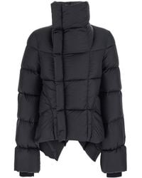 Rick Owens - Down Jacket Naska Duvet Tech Fabric Polyamide Puffer - Lyst