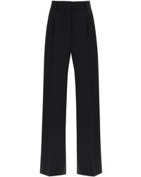 MSGM - Tailoring Pants With Wide Leg - Lyst