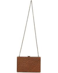 Dolce & Gabbana - Leather Frame Clutch Mini Crossbody Bag - Lyst