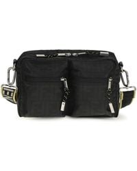 Fendi - Camera Case Ff Monogram Fabric Polyester Shoulder Bags - Lyst