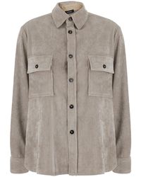 Le Plain - Corduroy Shirt Blouses - Lyst