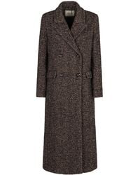 Paltò - Domineo Double-Breasted Coat - Lyst