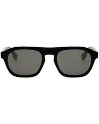 Fendi - Sunglasses Square Full Rim, Shiny Frame And Lens Fe40143I01A - Lyst