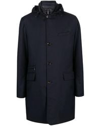 Moorer - Redon-Pum Hooded Coat - Lyst