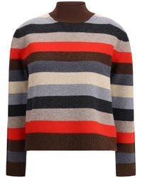 Tory Burch - Merino Wool Turtleneck Sweater - Lyst