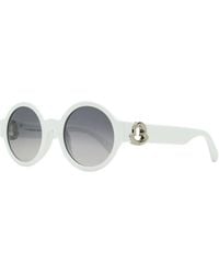 Moncler - Atriom Round Sunglasses Ml0243 21C 51Mm Plastic (Acetate) - Lyst