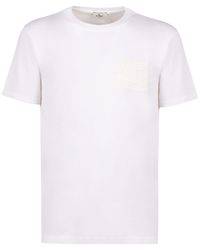 Etro - Cotton Crew-Neck T-Shirt - Lyst