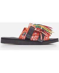 Alanui - Suicoke X Moto Fringed Slides - Lyst