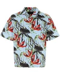 Prada - Poplin Shirt - Lyst