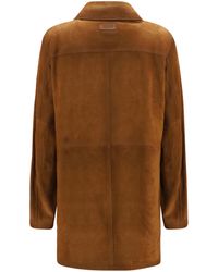 Valstar - Valstar Suede Calf Leather Jacket - Lyst