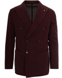 L.B.M. 1911 - Double-Breasted Jacket Cotton - Lyst