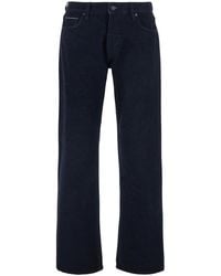 Emporio Armani - Straight-Leg Denim Jeans Cotton - Lyst