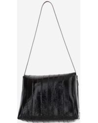KHAITE - Bobbi Leather Shoulder Bag Aguilla - Lyst