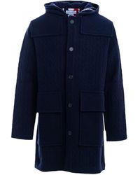 Thom Browne Coat - Blue