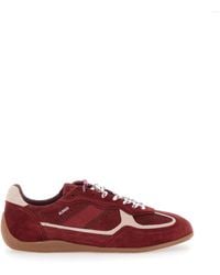Alohas - Sneakers Suede Burgundy - Lyst