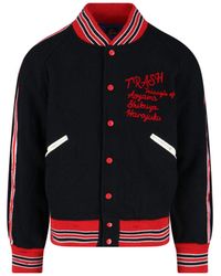 Needles - Logo Bomber Jacket - Lyst