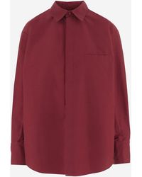 Sa Su Phi - Shirt With Ruffled Back Cotton - Lyst