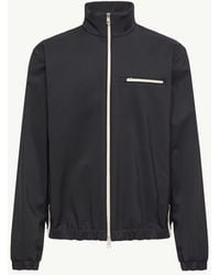 Moncler - Doudoune Fourioun Bleu Marine Jacket - Lyst