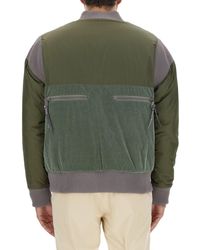 Vivienne Westwood - Bomber Jacket With Logo Polyamide - Lyst