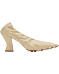 Bottega Veneta - Almond 75Mm Pumps - Lyst