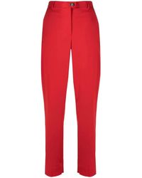 Ferragamo - Cropped Trousers - Lyst