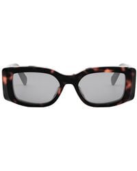 Celine - Cl40282U Triomphe 52A Havana Sunglasses - Lyst