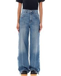 Stella McCartney - Snap Denim Jean - Lyst