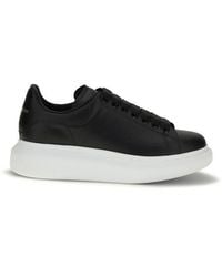 McQueen - Calf Leather Bos Taurus Platform Sneakers - Lyst