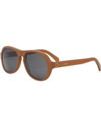 Celine - Sunglasses Aviator Full Rim, Frame And Lens Cl40298I45A - Lyst