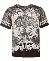 Versace - Couture Logo Print T-Shirt - Lyst