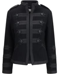 P.A.R.O.S.H. - Napoleone Jacket Wool Ovis Aries Blazers & Vests - Lyst