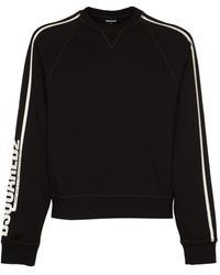 DSquared² - Logo Printed Crewneck Sweatshirt - Lyst